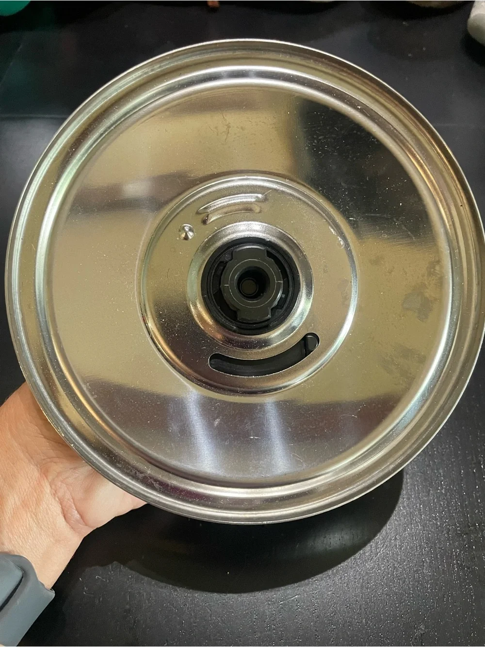 T-Fal Stainless Steel Handle 1 quart saucepan Pot Cover Vented Lid Only replace